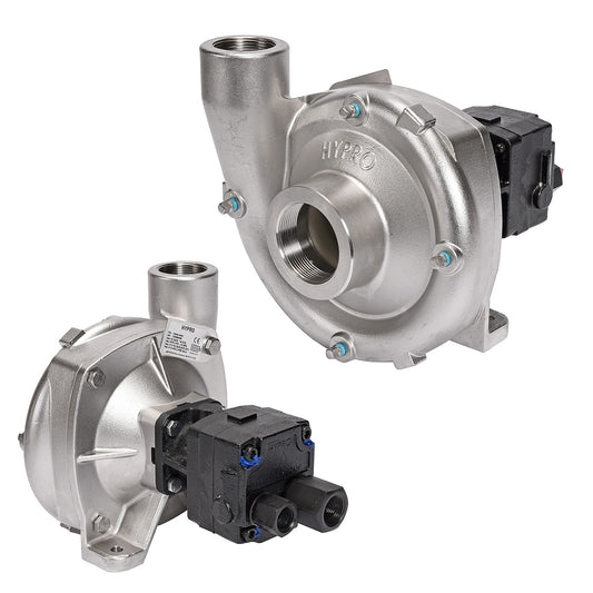 Hypro 9306S-HM5C Stainless Steel Hydraulic Driven Centrifugal Pump, 212 GPM, 140 PSI