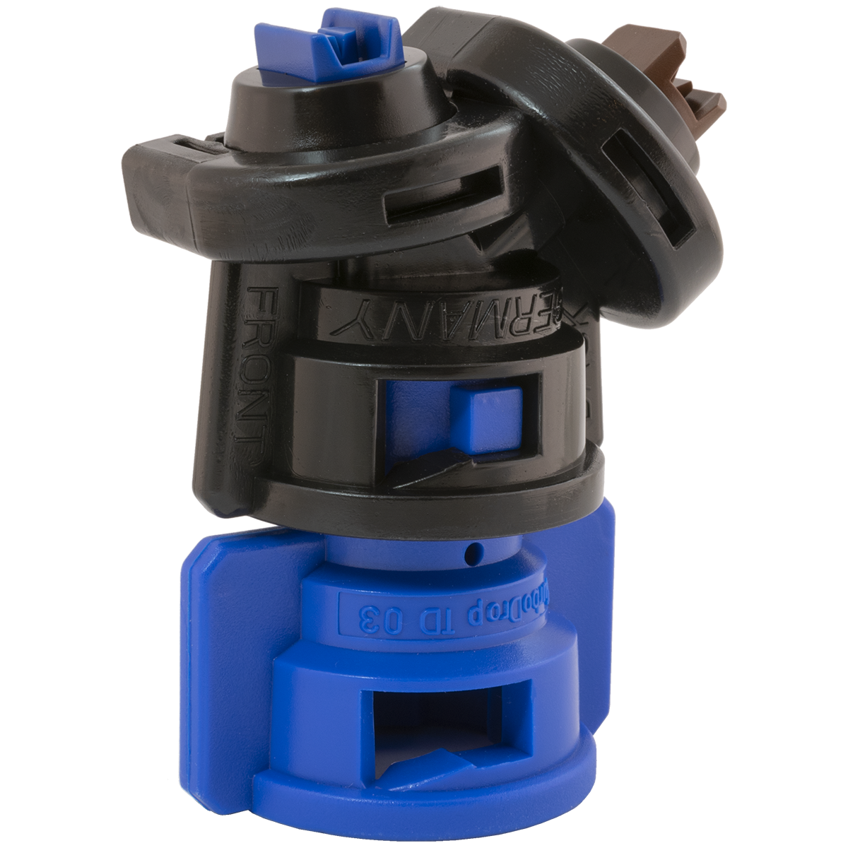 TACDF03-D TurboDrop® Asymmetric Ceramic Dual Fan Nozzle - D Version