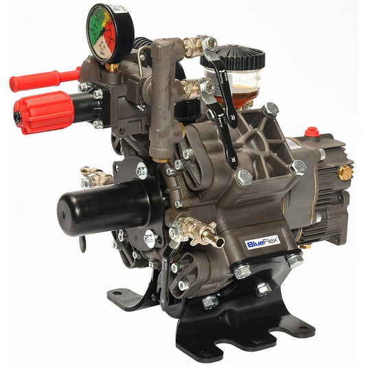 Hypro D1064GRGI Diaphragm Pump with Gearbox and Regulator, 28.7 GPM, 725 PSI