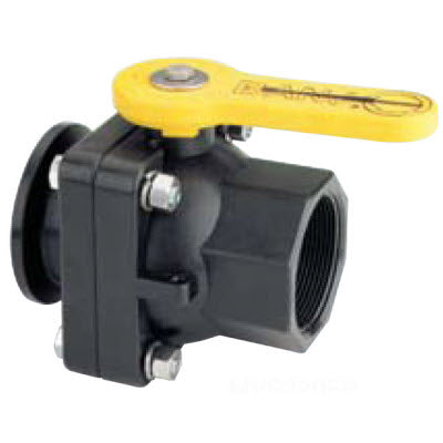 2" Flange x 2" Female NPT Full Port Manifold "Stubby" Valve