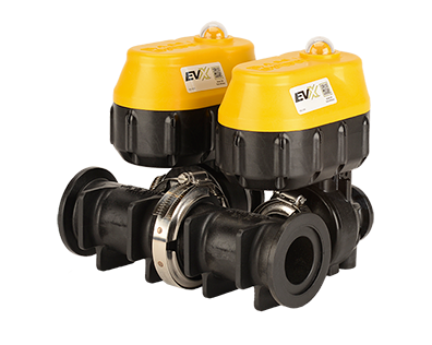 Banjo MEVX102 1" Welded Full Port Electric Manifold Valve 2" In