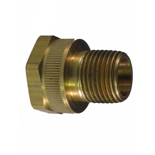 FGHT X 3/8" MNPT Brass Adapter
