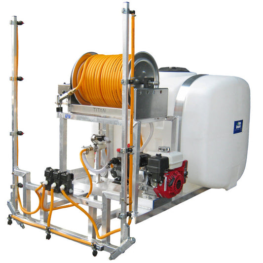 Kings Sprayers 100 Gallon Skid Sprayer with 12' Electric Boom and Electric Reel