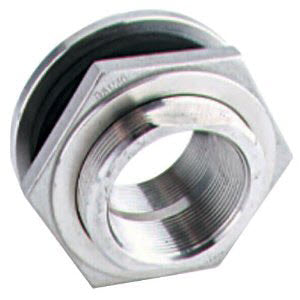1/2" SS Bulkhead Fitting