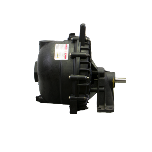 2" Poly (5 Vane Impeller) Bearing Pedestal w/ 3/4" Shaft