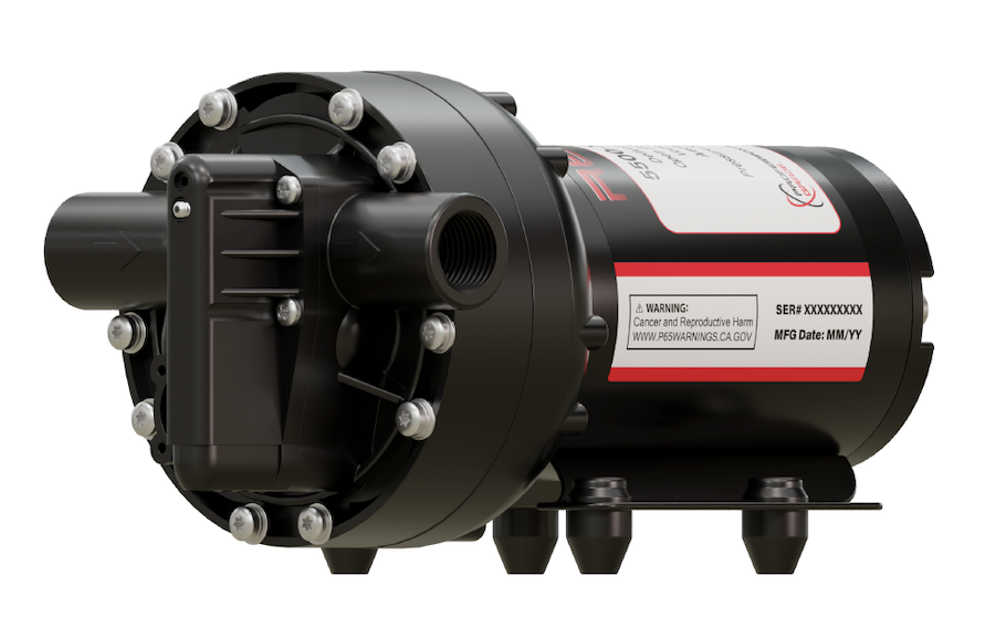 Remco 5536-1E1-82B Electric Diaphragm Pump (4GPM/60PSI, Demand)