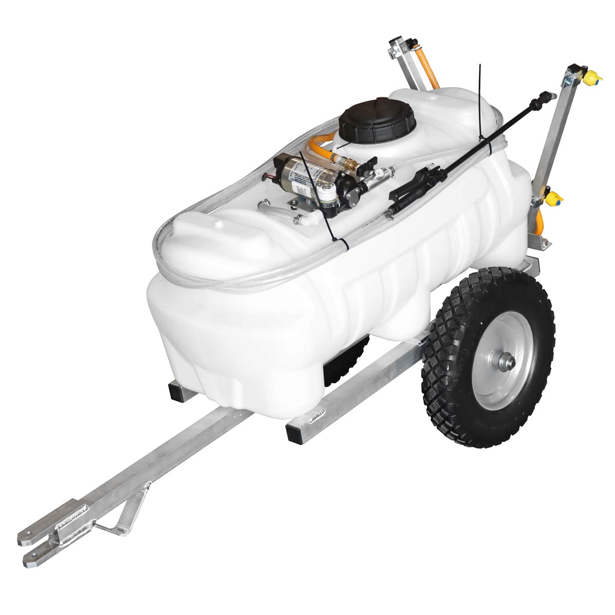 Kings Sprayers 25 Gallon Sprayer with 2-Wheel Trailer and 4' Boom