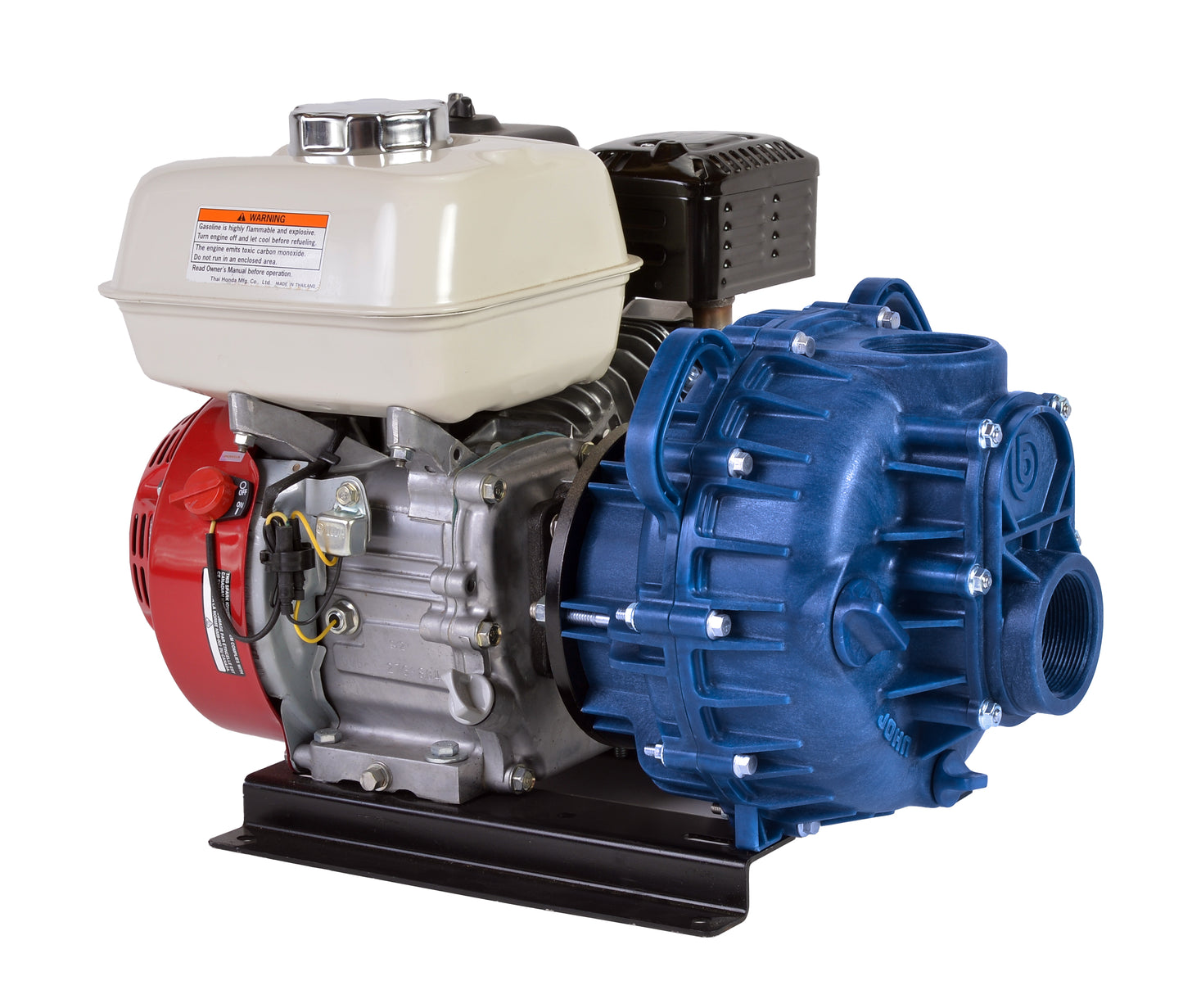 John Blue PSP-3240-G5H 2" Self-Priming Poly Centrifugal Pump with Honda GX160 5.5 HP Engine