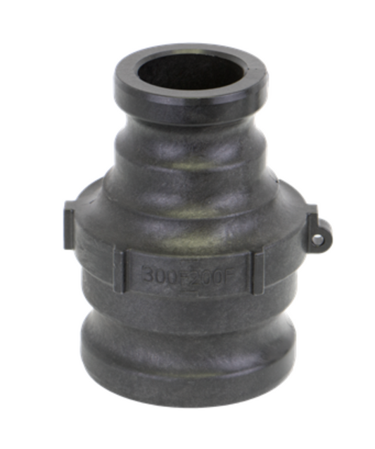 3" Male Adapter X 2" Male Adapter Poly Cam Lever Coupling