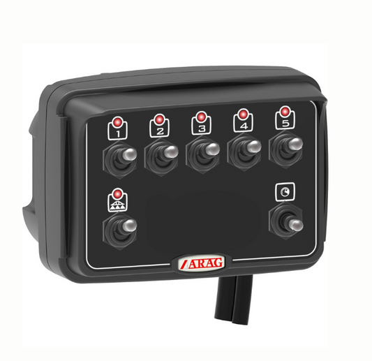 Arag 46695533 5 Section Control Box - 5W+G+P