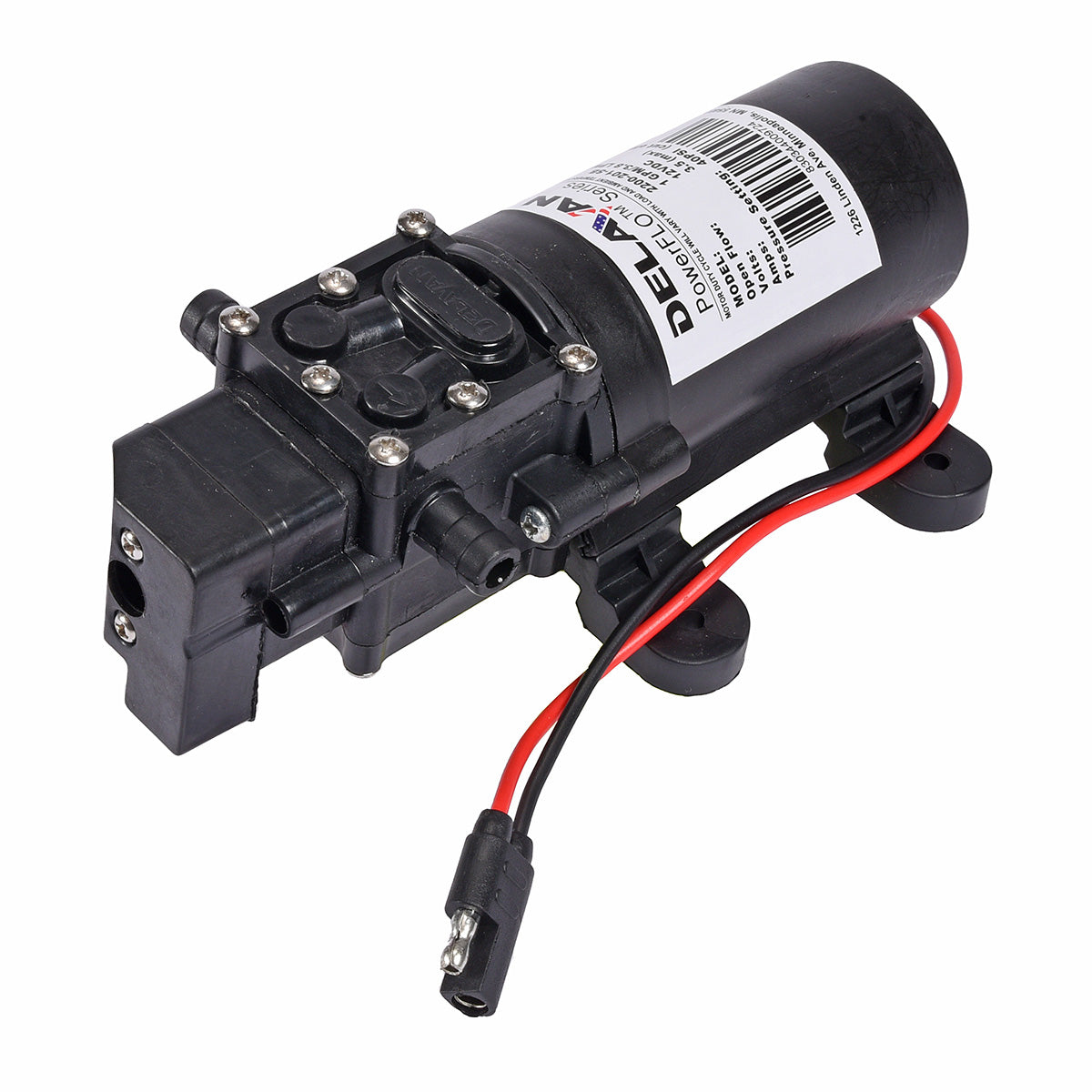 Delavan 2200-201 PowerFLO Electric Diaphragm Pump (1 gpm, 40 psi),