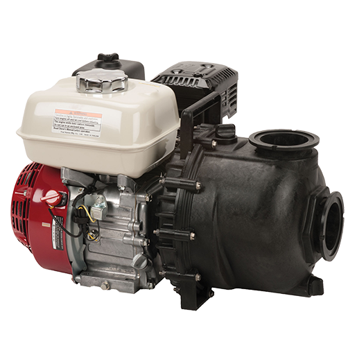 3" Poly Pump w/ 6.5 HP Honda Engine