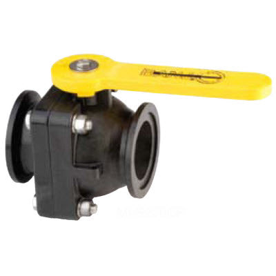 2" Flange x 2" Flange Full Port Manifold "Stubby" Valve