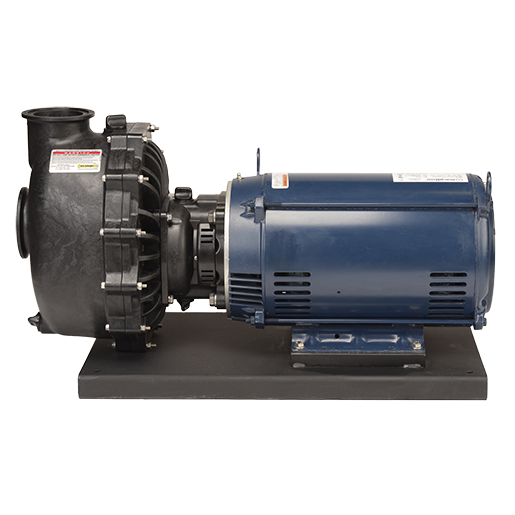 M350PE15W 3" Poly Manifold Wet Seal Centrifugal Pump w/ 15 HP Electric Motor