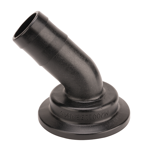 2" Flange X 1¼" 45 Degree Hose Barb Elbow