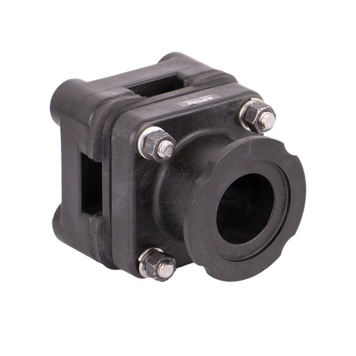 2" Flange X 2" Female Thread Bottom Drain Bolted Tank Fitting with EPDM Gasket