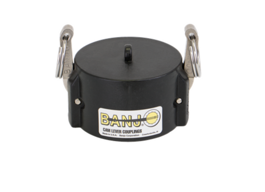 2½" Cap X Male Adapter Poly Cam Lever Coupling