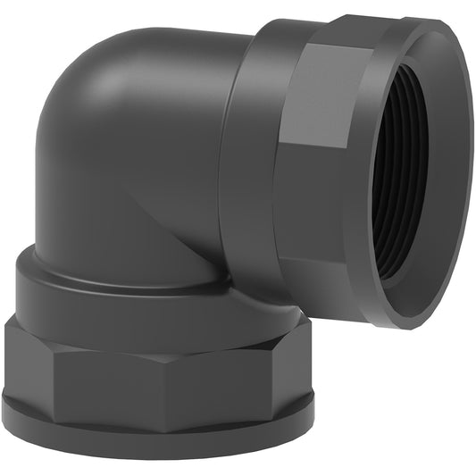 3/4" Female x Female NPT Elbow Coupler - Arag Poly