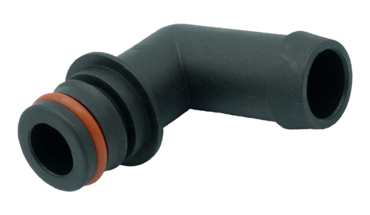 3/4" QA x 3/4" HB Elbow Fitting w/O-Ring