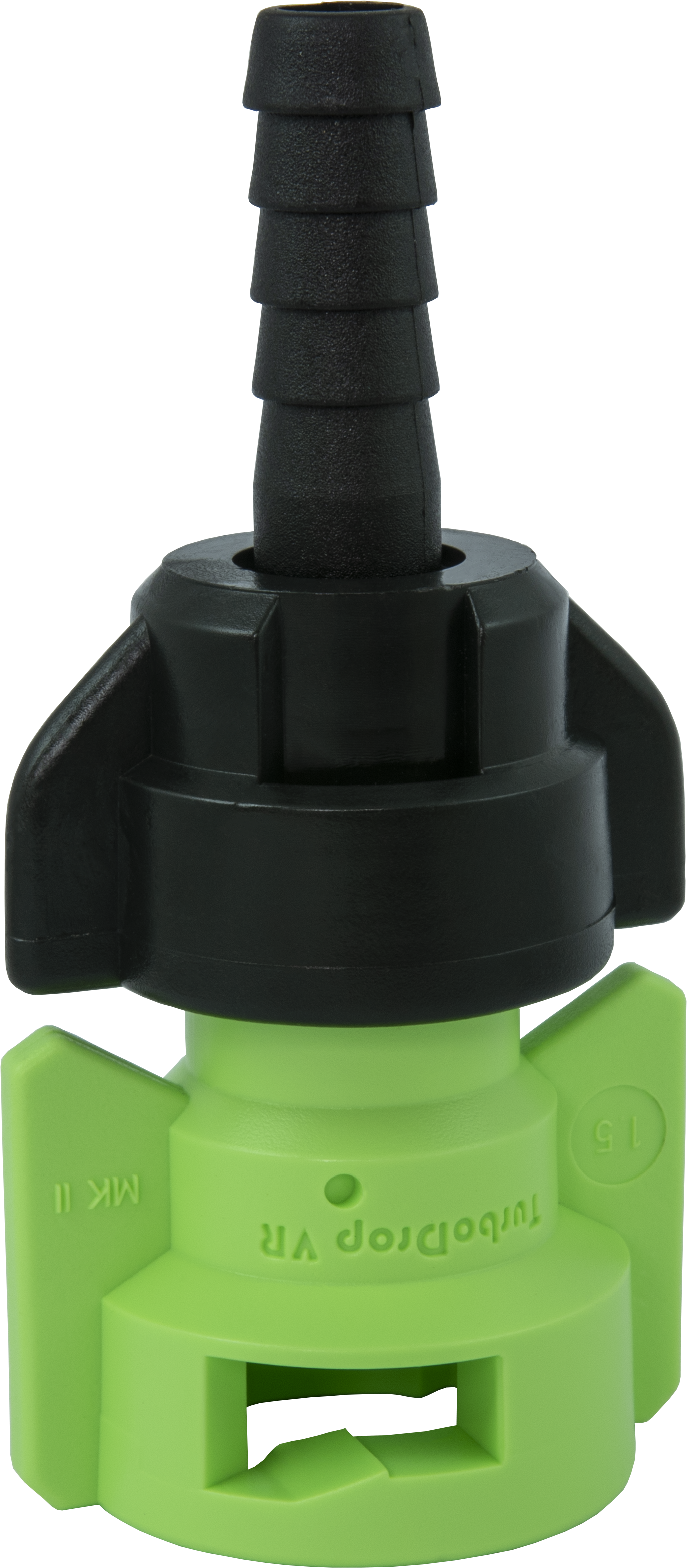 TDVRHB015 TurboDrop® Variable Rate Hose Barb Nozzle