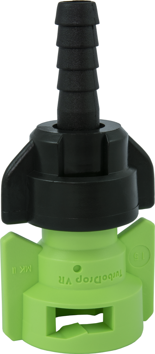 TDVRHB015 TurboDrop® Variable Rate Hose Barb Nozzle
