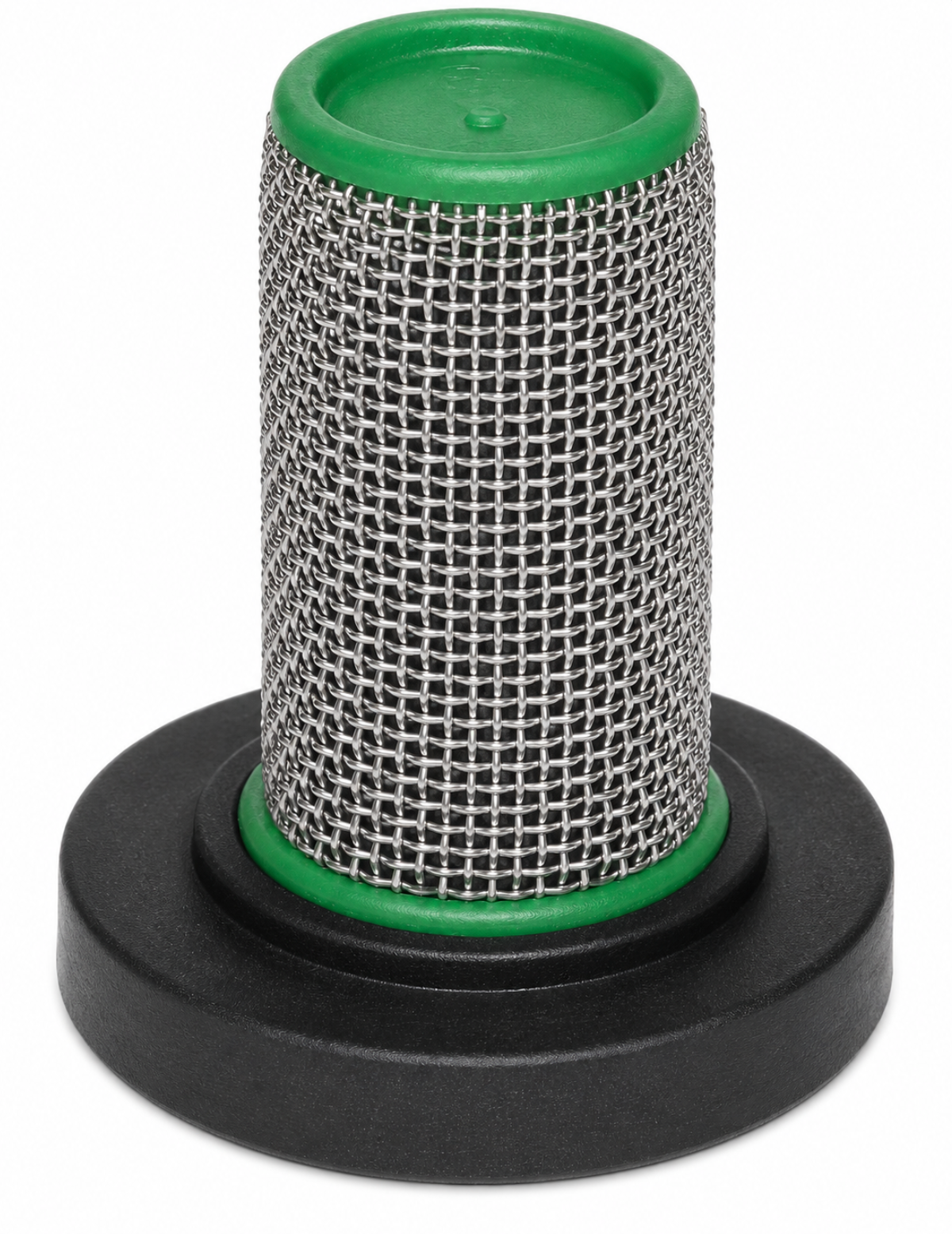 Self-Retaining Tip Strainer