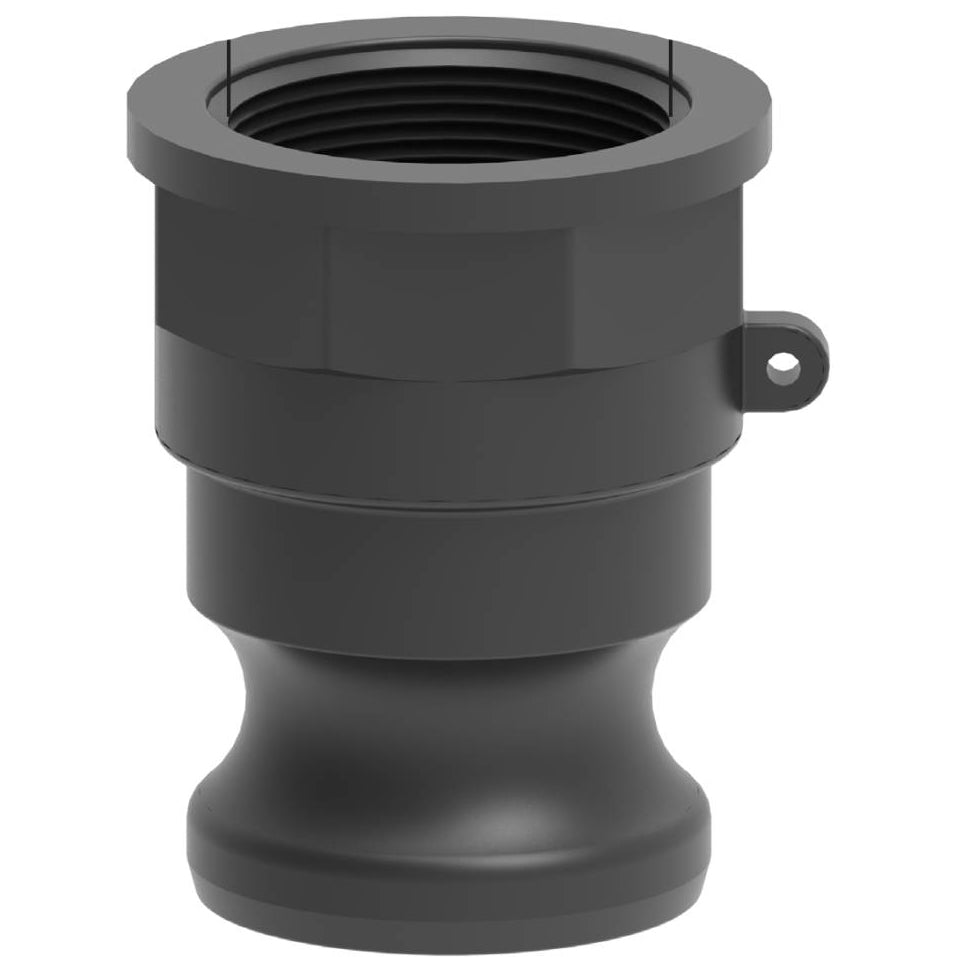 Cam Lock Coupling - 3/4" Male Adapter x 1/2" Female NPT - Arag