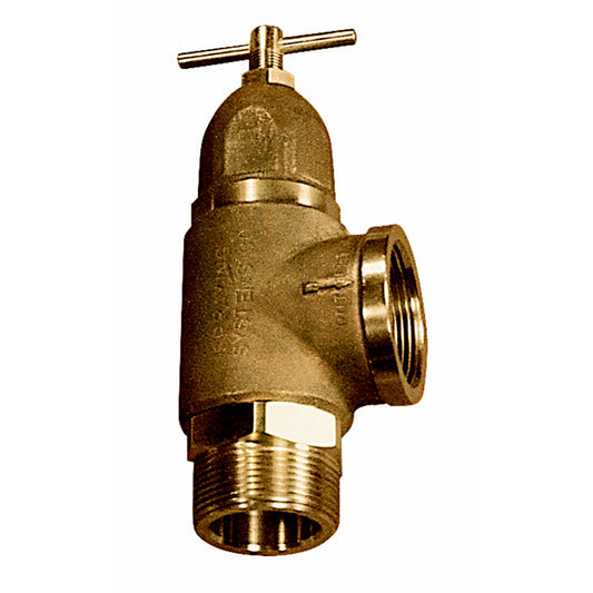 1-1/4" 150 PSI Brass Relief Valve