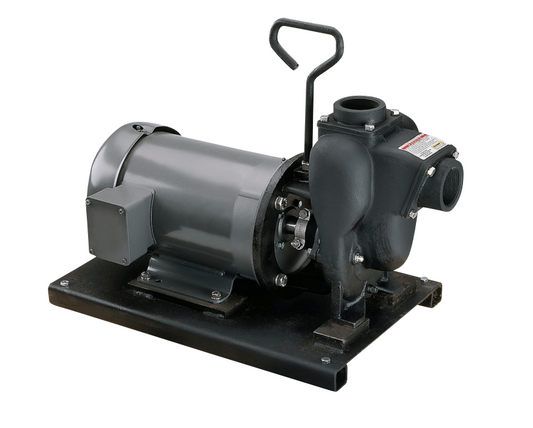 2" Cast Iron Centrifugal Pump with 5.0 HP Cast Iron Pump with 5.0 HP Single Phase Motor