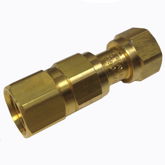 1/2" FNPT x 1/2" FNPT Brass Swivel