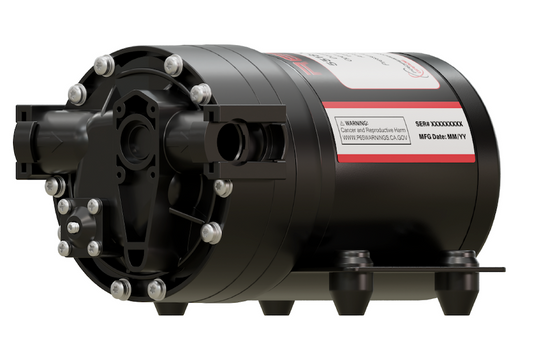 Remco 5518-2I1-94A "Fatboy" Electric Diaphragm Pump (7GPM/100PSI, Bypass)