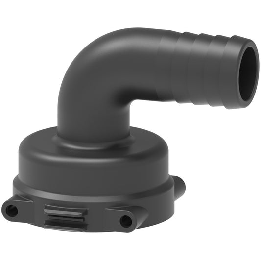 Elbow Hose Fitting 1" Hose Barb with Female Connection - Arag Fork Fitting T4