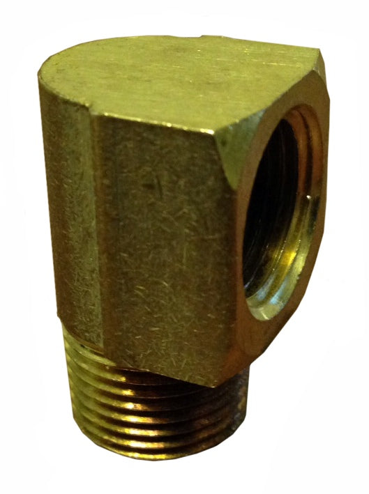 1/4" MNPT x 1/4" FNPT Brass Street Elbow