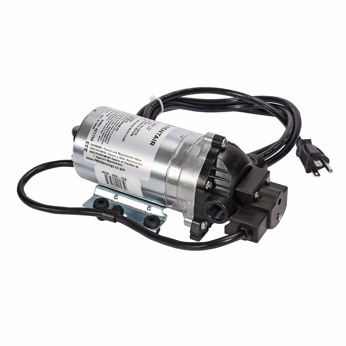 8020-833-238 115VAC High Pressure Automatic-Demand Pump with 6' Power Cord (1.6 gpm, 100 psi)