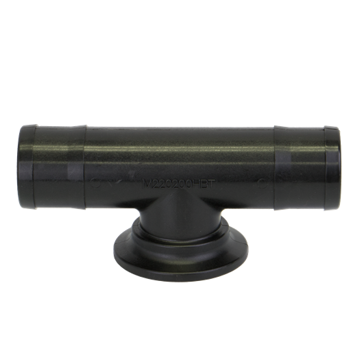 2" Full Port Flange X 2" Hose Barb Tee