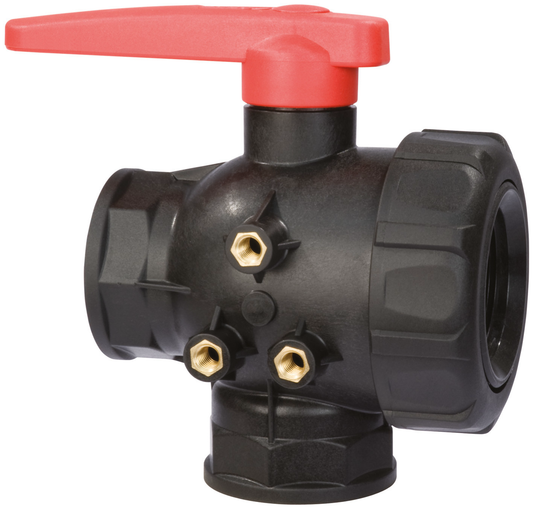 3-WAY BALL VALVE 1" NPT