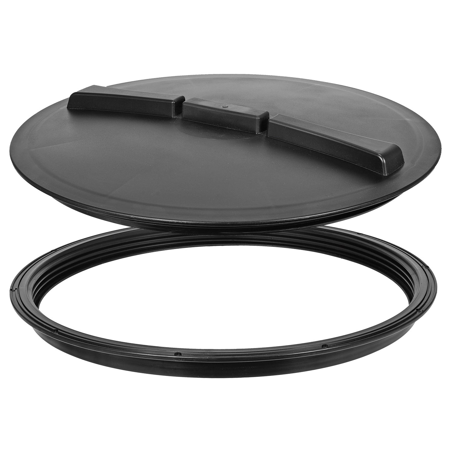 22" Male Threaded Closed Lid & Rim Set - Arag Smooth Line 2 Series