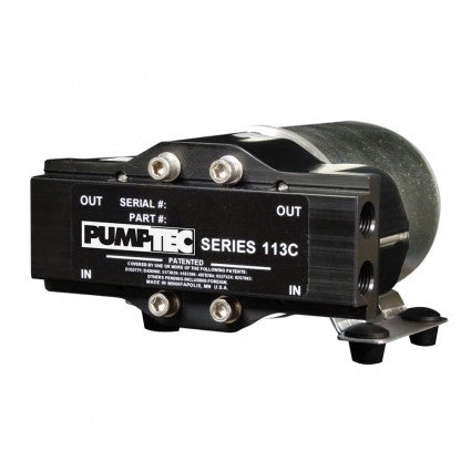 Pumptec 113C-065/M35-8 120V Plunger Pump & Motor