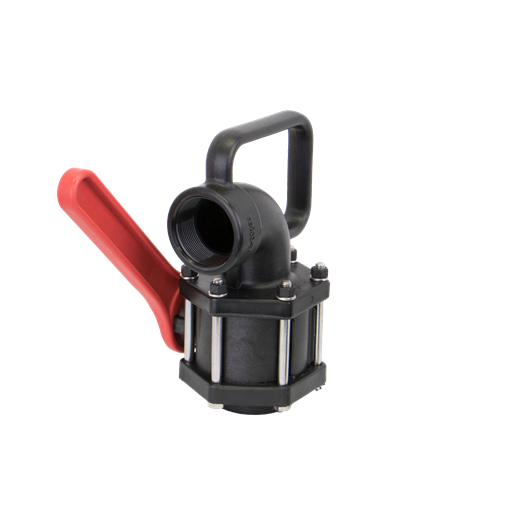 2" Full Port Nozzle Valve With 90º Elbow