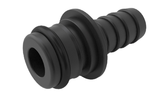 3/4" QA x 3/8" HB Straight Fitting w/ O-Ring