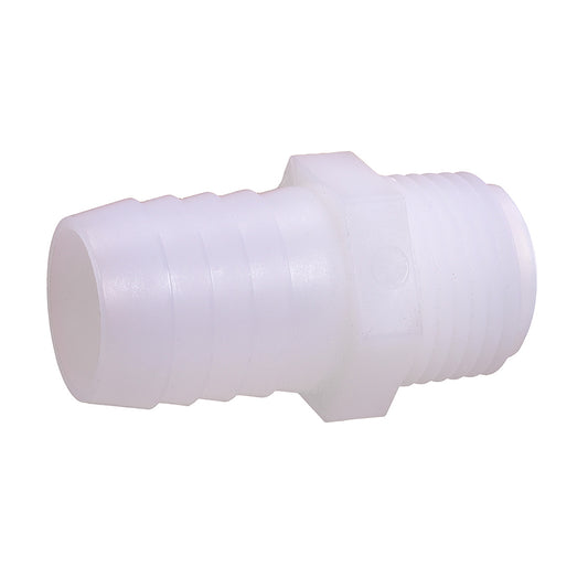 1/2" MNPT x 3/4" HB Nylon Fitting