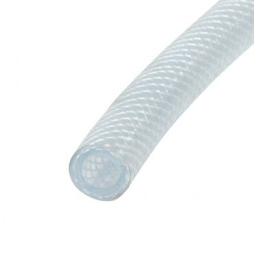 25' Length of 1/2" ID Clear Braid Hose