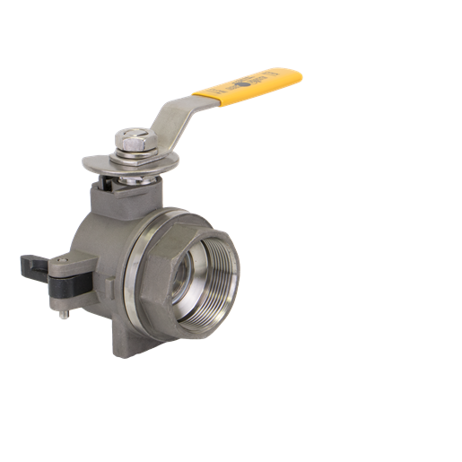2" Stainless Steel Standard Port Male X FPT BSP with PTFE Seals