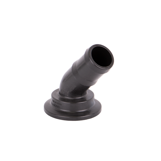 2" Flange X 1½" 45° Hose Barb Elbow