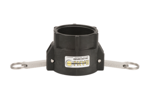 3" Female Coupler X 3" Female Thread Poly Cam Lever Coupling