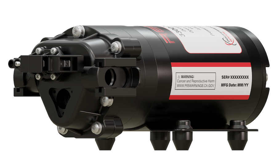 Remco 3311-1E1-82B Electric Diaphragm Pump (1.2GPM/60PSI,  Demand)