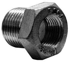 1/4" MNPT x 1/8" FNPT Stainless Steel Reducer Bushing