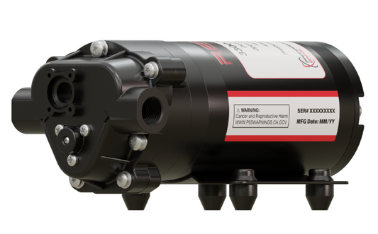 Remco 3323-2E1-82B Electric Diaphragm Pump (2.2GPM/60PSI, Bypass)