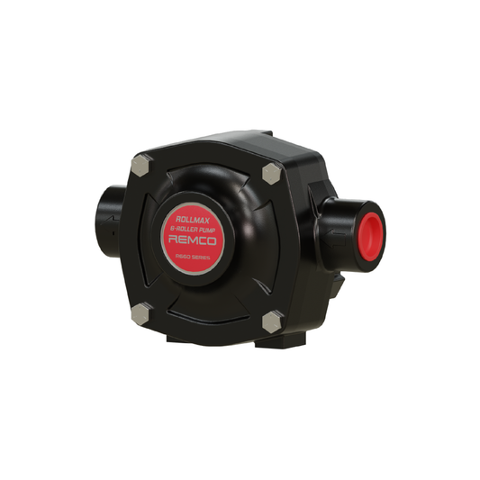 Remco R660C RollMax 6 Roller Pump, Cast Iron, CCW Rotation with 5/8" Shaft