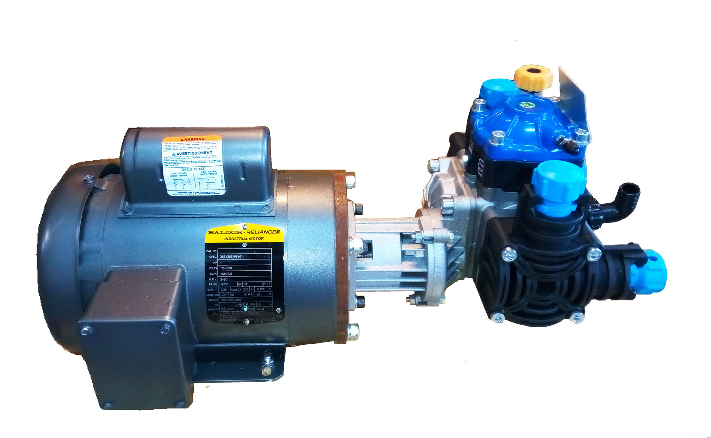 John Blue DP-43.1-GRIP & 115/230V Electric Motor Assembly